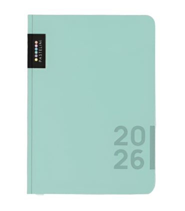 Diář týdenní Pastelini A5 - zelený 2026