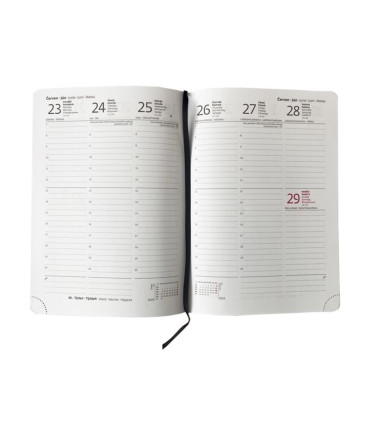 Diář týdenní Pastelini A5 - fialový 2026