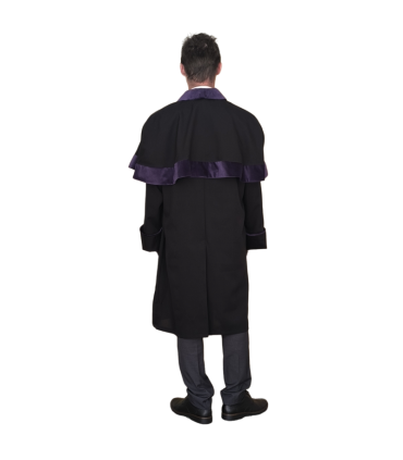 Talár pro soudce černé - fialové, muž