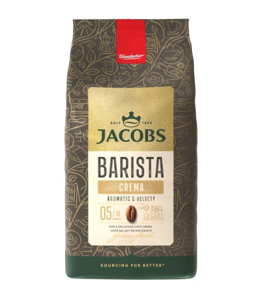 Zrnková káva Jacobs Barista - Crema, 1 kg