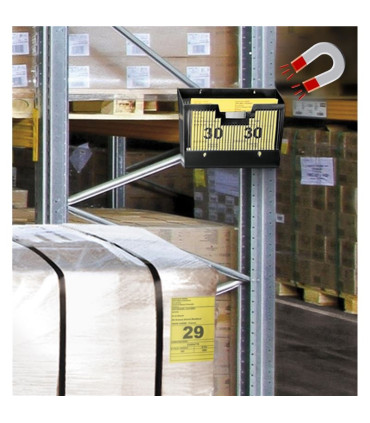 Prezentační nástěnný magnetický stojan Cep Wallfile 123M - černý