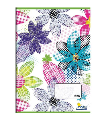 Sešit č. 445 - A4, 40 listů, čtverečkovaný