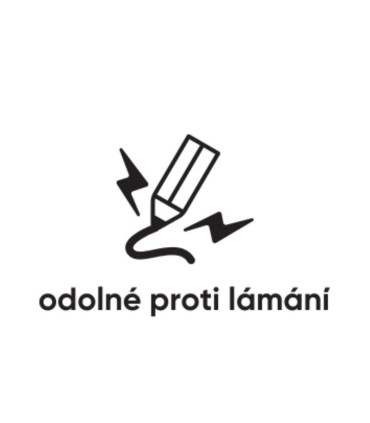 Trojhranné pastelky Kromas - 3 mm, 6 barev