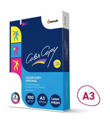 Kancelářský papír Color Copy A3 - 100 g/m2, CIE 161, 500 listů