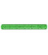 Pravítko KEYROAD Flexi - 30 cm, ohebné, zelené
