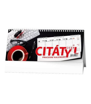 Stolní kalendář 2027 - Citáty I
